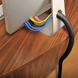D-LINE Cord Hider Wall Mounted TV, Cable Raceway, Desk Cable