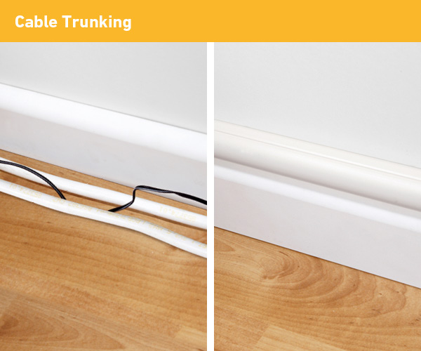 D-Line Cable Trunking – Hide Cables, Improve Appearance