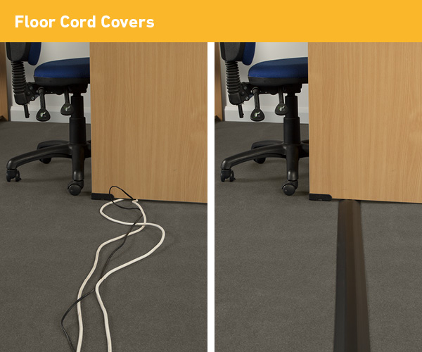 Cord Covers for Floor and Wall: D-Line and ZhiYo Cable Management